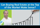 Can Buying Real Estate at the Top of the Market Make Sense?
